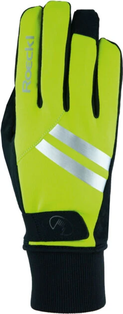 Roeckl Ravensburg Winter-Fahrradhandschuh - Neon Yellow