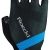 Roeckl Busano Fahrradhandschuh - Black-shadow/ibiza Blue