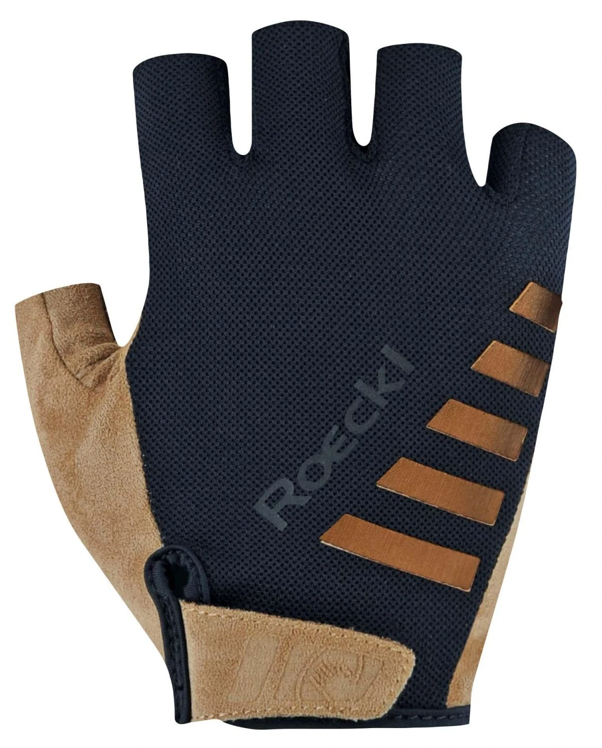 Roeckl Igura Fahrradhandschuh - Black/tobacco Brown 3 Roeckl Igura Fahrradhandschuh - Black/tobacco Brown