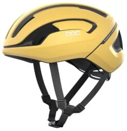 POC Omne Air Spin Rennradhelm - Sulfur Yellow Matt