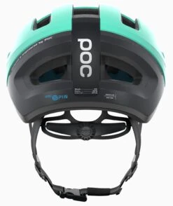 POC Omne Air Resitstance Spin Rennradhelm - Fluorite Green Mat -Sportausrüstung 10723 POC OmneAirResistanceSPIN 1437 FluoriteGreen rear