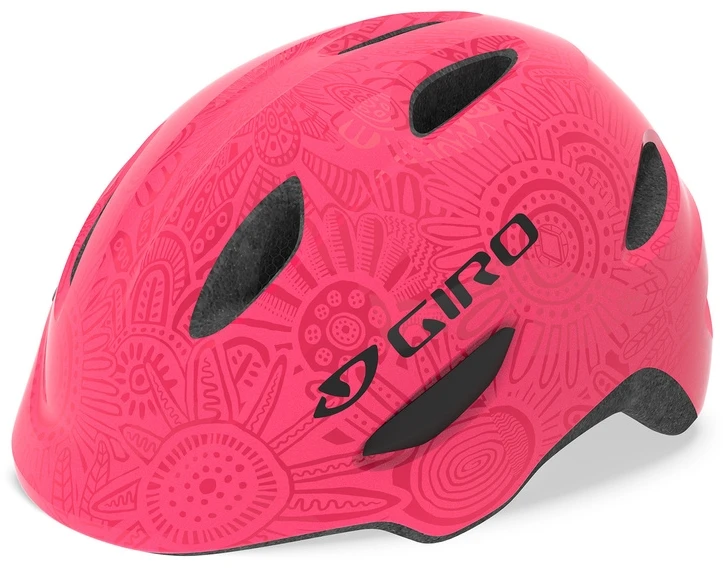 Giro Scamp Kinder Fahrradhelm - Bright Pink/pearl 4 Giro Scamp Kinder Fahrradhelm - Bright Pink/pearl – Bild 2