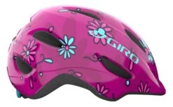 Giro Scamp Kinder Fahrradhelm - Pink Street Sugar Daisies -Sportausrüstung 200165047 Giro Scamp pink street sugar daisies left
