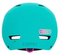 Giro Dime FS Kinder-Skatehelm - Matte Screaming Teal -Sportausrüstung 200184025 giro dime fs youth matte screaming teal back