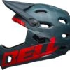 Bell Super DH Spherical MIPS Downhill-Helm - Prism Mat Blue/crims 1 Bell Super DH Spherical MIPS Downhill-Helm - Prism Mat Blue/crims -Sportausrüstung 210178055 Bell Super DH Spherical mountain helmet prime matte blue crimson left