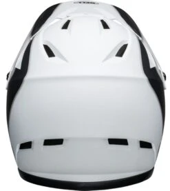 Bell Sanction BMX Downhill-Helm - Matte Black/white Presence -Sportausrüstung 210203025 bell sanction presence matte black white back