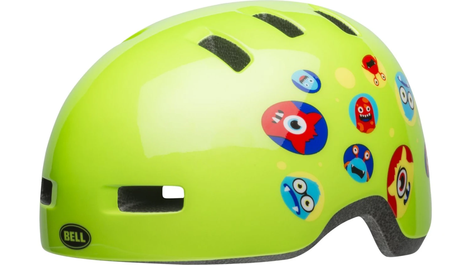 Bell Lil Ripper Kinder Fahrradhelm - Green Monster 3 Bell Lil Ripper Kinder Fahrradhelm - Green Monster