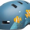 Bell Lil Ripper Kinder Fahrradhelm - Mat Gray/blue Fish -Sportausrüstung 210208009 bell lil ripper matte grey blue fish 4