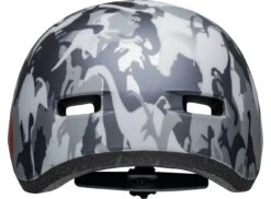 Bell Lil Ripper Kinder Fahrradhelm - Camosaurus -Sportausrüstung 210208027 bell lil ripper camosaurus matte gray silver back
