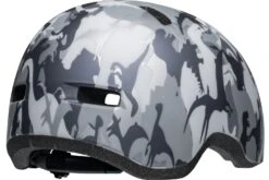 Bell Lil Ripper Kinder Fahrradhelm - Camosaurus -Sportausrüstung 210208027 bell lil ripper camosaurus matte gray silver back right
