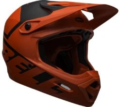 Bell Transfer BMX Downhill-Helm - Mat Red-black -Sportausrüstung 210217017 bell transfer full face helmet slice matte red black front right