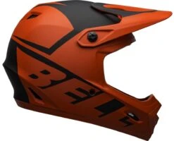 Bell Transfer BMX Downhill-Helm - Mat Red-black -Sportausrüstung 210217017 bell transfer full face helmet slice matte red black right