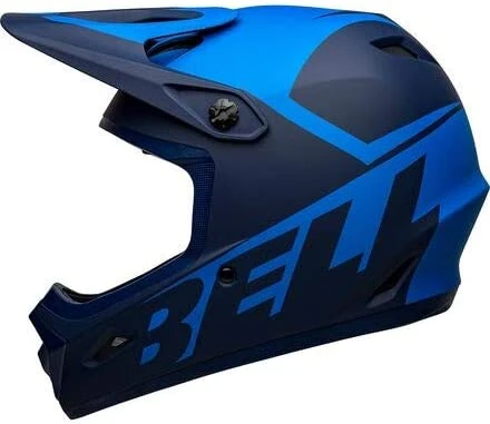 Bell Transfer BMX Downhill-Helm - Mat Blue/dark Blue 3 Bell Transfer BMX Downhill-Helm - Mat Blue/dark Blue