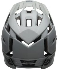 Bell Super Air R Spherical MIPS Downhill/BMX Race Helm- Mat/gloss Gray -Sportausrüstung 210218019 Bell Super Air R Spherical matte gloss grays grays back