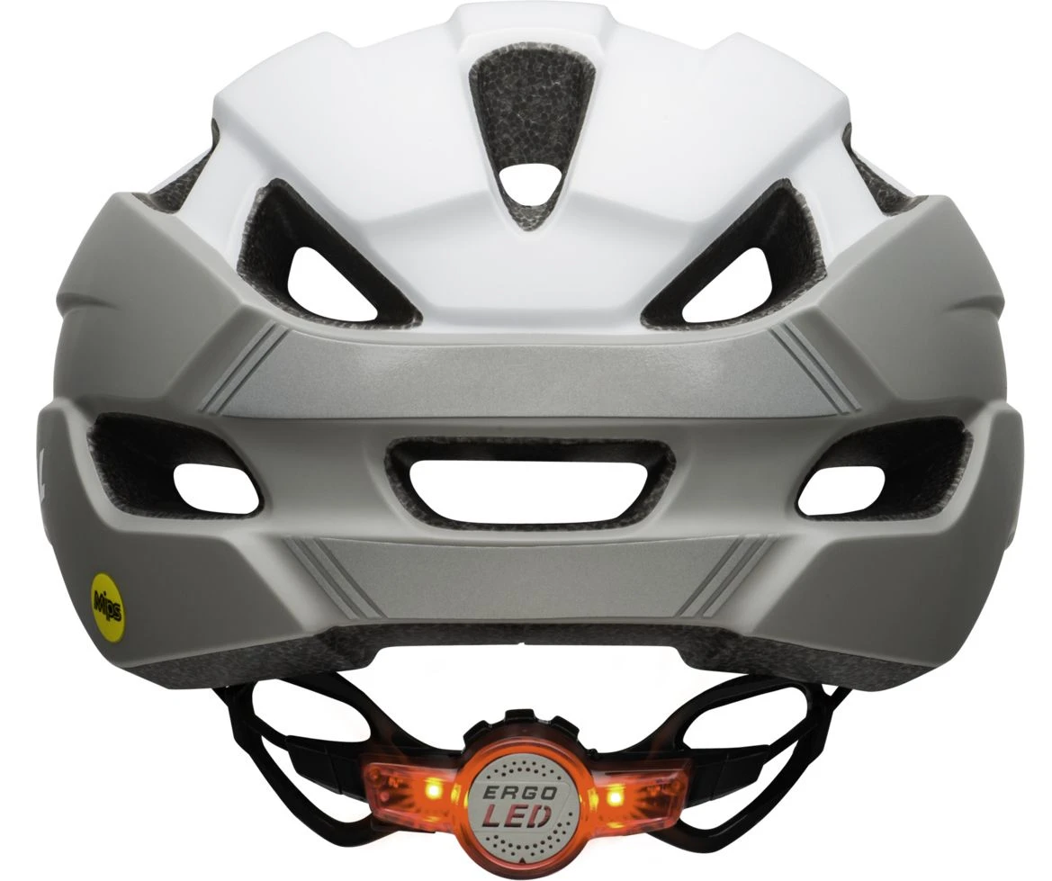 Bell Trace LED Mips Fahrradhelm - Mat White/silver 4 Bell Trace LED Mips Fahrradhelm - Mat White/silver – Bild 2