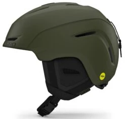 Giro Neo Mips Skihelm - Matte Trail Green -Sportausrüstung 240151055 giro neo mips snow helmet matte trail green left