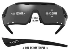 TIFOSI Davos Sportbrille-crystal Neon Green -Sportausrüstung 250138001 Tifosi DAVOS race neon smoke detail2