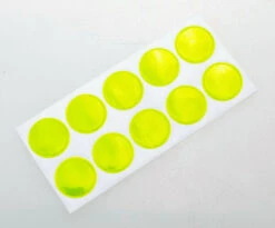 Filmer Selbstklebende Reflektorsticker Rund 10 Stück