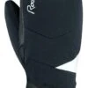 Roeckl Cariboo Mitten Damen Ski- Und Winterhandschuh - Black/white -Sportausrüstung 40 402248 0009 Roeckl Cariboo Mitten Ski Handschuh Wintersporthandschuh black white