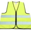 Filmer Kinder-Warnweste Mit Reißverschluss-Neon Gelb/Größe M -Sportausrüstung 40160 kinder warnweste mit reissverschluss