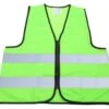 Filmer Kinder-Warnweste Mit Reißverschluss-Neon Grün/Größe L -Sportausrüstung 40162 kinder warnweste mit reissverschluss