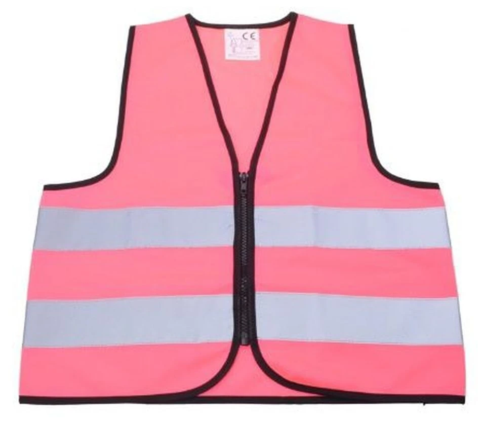 Filmer Kinder-Warnweste Mit Reißverschluss-Neon Pink/Größe M 3 Filmer Kinder-Warnweste Mit Reißverschluss-Neon Pink/Größe M