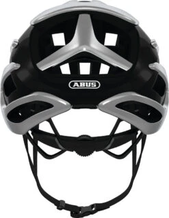 ABUS AirBreaker Rennradhelm - Gleam Silver -Sportausrüstung 81741 AirBreaker gleam silver rear 3