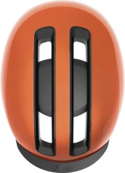 ABUS HUD-Y City- Fahrradhelm - Goldfish Orange 9 ABUS HUD-Y City- Fahrradhelm - Goldfish Orange -Sportausrüstung 91990 HUD Y GOLDFISH ORANGE TOP CMYK 3