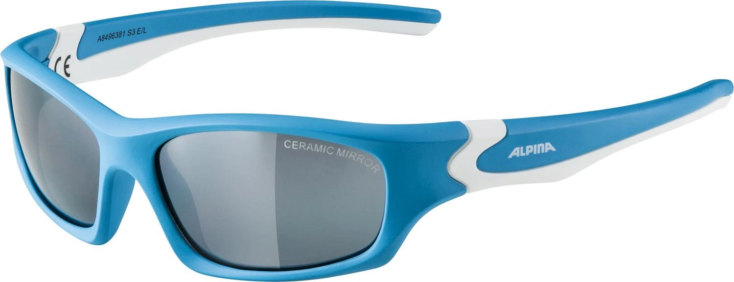 Alpina Flexxy Teen Kindersonnenbrille - Cyan-white Matt 3 Alpina Flexxy Teen Kindersonnenbrille - Cyan-white Matt