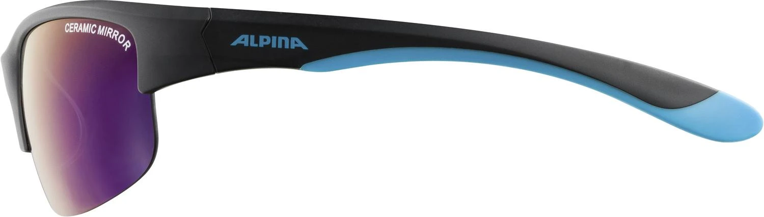 Alpina Flexxy Youth HR Sonnenbrille - Black Blue Matt 4 Alpina Flexxy Youth HR Sonnenbrille - Black Blue Matt – Bild 2