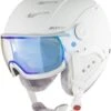 Alpina Jump 2.0 VM Visier Skihelm - White-white Mat -Sportausrüstung A9210 X 12 Main