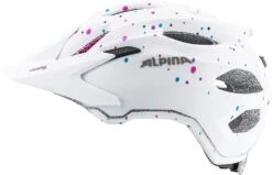 Alpina Carapax Jr. Fahrradhelm - White Polke Dots -Sportausrüstung A9702111 Alpina Carapax Junior white polka 2