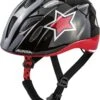 Alpina Ximo Flash Kinder Fahrradhelm - Black Red White Star 2 Alpina Ximo Flash Kinder Fahrradhelm - Black Red White Star -Sportausrüstung A9710 X 30 Main