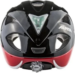Alpina Ximo Flash Kinder Fahrradhelm - Black Red White Star -Sportausrüstung A9710 X 30 R1