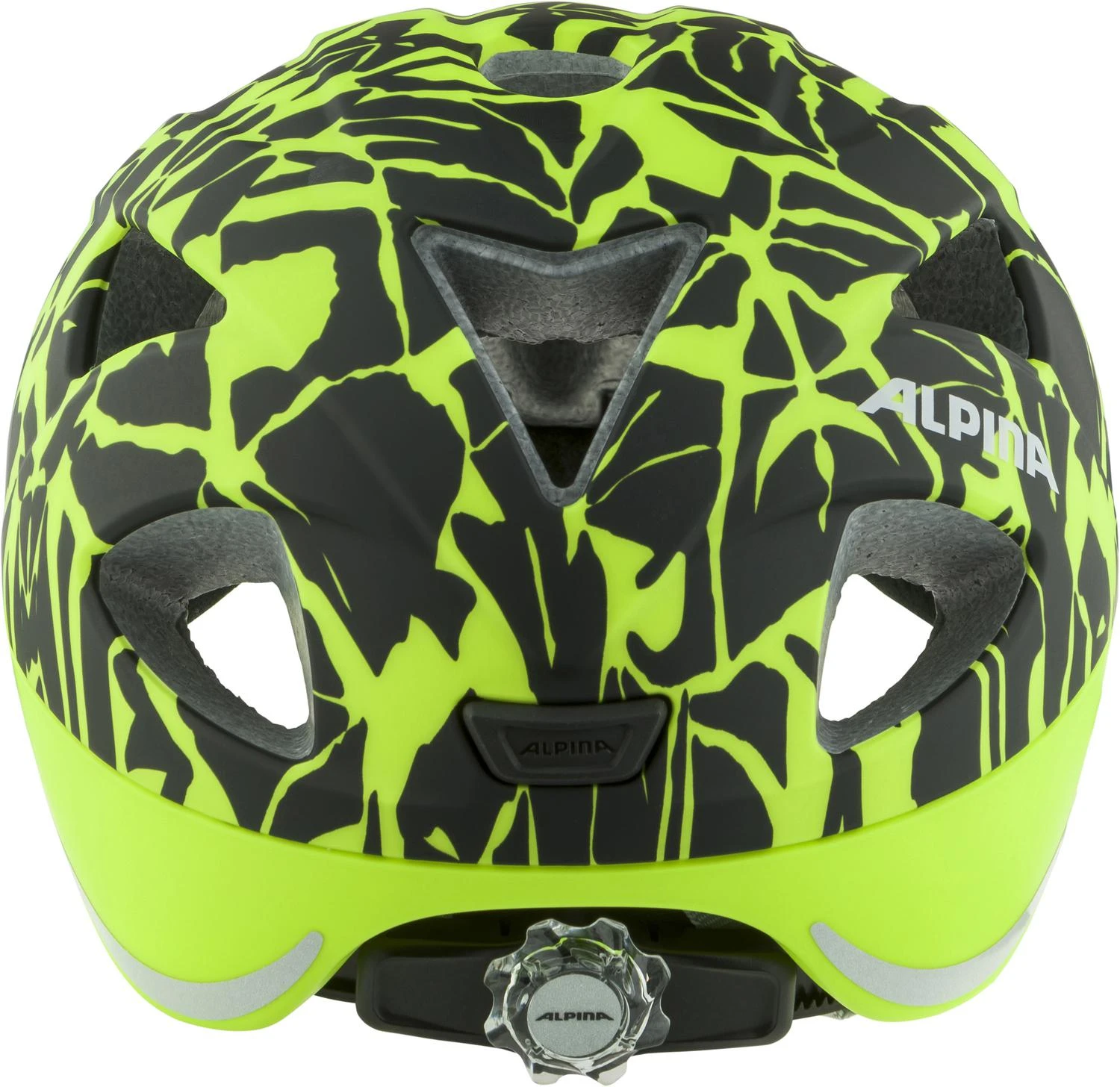 Alpina Ximo Kinder Fahrradhelm - Black-neon Sparkle Mat 5 Alpina Ximo Kinder Fahrradhelm - Black-neon Sparkle Mat – Bild 3