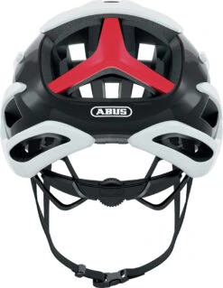 ABUS AirBreaker Rennradhelm - White-red 8 ABUS AirBreaker Rennradhelm - White-red -Sportausrüstung Abus Airbreaker Rennradhelm cycling helmet white red 3