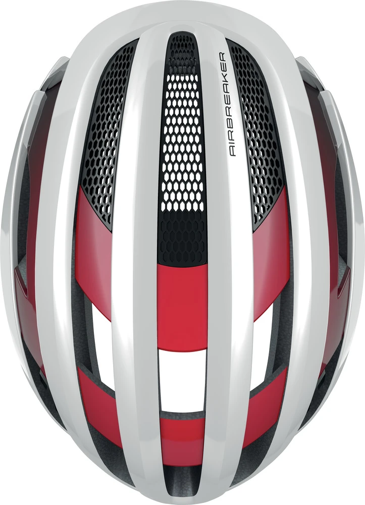 ABUS AirBreaker Rennradhelm - White-red 6 ABUS AirBreaker Rennradhelm - White-red – Bild 4