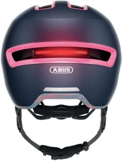 ABUS HUD-Y City- Fahrradhelm - Midnight Blue -Sportausrüstung Abus Hud y city stadt fahrradhelm ebike helm flower midnight blue 3