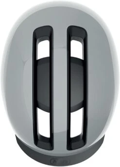 ABUS HUD-Y City- Fahrradhelm - Race Grey 11 ABUS HUD-Y City- Fahrradhelm - Race Grey -Sportausrüstung Abus Hud y city stadt fahrradhelm ebike helm flower race grey 4
