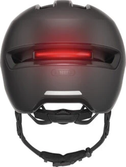 ABUS HUD-Y City- Fahrradhelm - Velvet Black -Sportausrüstung Abus Hud y city stadt fahrradhelm ebike helm flower velvet black 3
