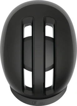 ABUS HUD-Y City- Fahrradhelm - Velvet Black -Sportausrüstung Abus Hud y city stadt fahrradhelm ebike helm flower velvet black 4