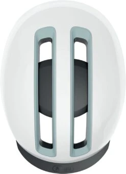 ABUS HUD-Y City- Fahrradhelm - Flower White Shiny -Sportausrüstung Abus Hud y city stadt fahrradhelm ebike helm flower white L 4