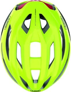 ABUS Stormchaser Rennradhelm - Neon Yellow -Sportausrüstung Abus STORMCHASER Rennradhelm neon yellow 4