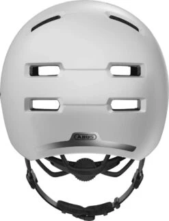 ABUS Skurb Fahrradhelm Skatehelm-pearl White 7 ABUS Skurb Fahrradhelm Skatehelm-pearl White -Sportausrüstung Abus Skurb Fahrradhelm Skaterhelm pearl white 2
