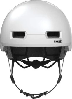 ABUS Skurb Fahrradhelm Skatehelm-pearl White 9 ABUS Skurb Fahrradhelm Skatehelm-pearl White -Sportausrüstung Abus Skurb Fahrradhelm Skaterhelm pearl white 4