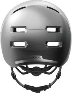 ABUS Skurb ACE Fahrradhelm Skatehelm-silver White -Sportausrüstung Abus Skurb Fahrradhelm Skaterhelm silver white 2