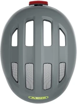 ABUS Smiley 3.0 ACE LED Kinder-Fahrradhelm - Shiny Grey 9 ABUS Smiley 3.0 ACE LED Kinder-Fahrradhelm - Shiny Grey -Sportausrüstung Abus Smiley 3 0 Ace kinder fahrradhelm shiny grey 4