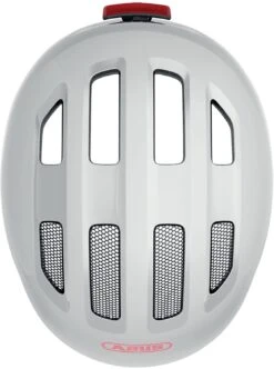 ABUS Smiley 3.0 ACE LED Kinder-Fahrradhelm - White Shiny -Sportausrüstung Abus Smiley 3 0 Ace kinder fahrradhelm shiny white 4