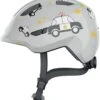 ABUS Smiley 3.0 Kinder-Fahrradhelm - Grey Police -Sportausrüstung Abus Smiley 3 0 kinder fahrradhelm grey police 1