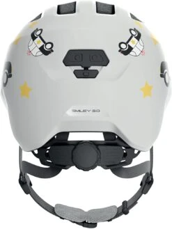 ABUS Smiley 3.0 Kinder-Fahrradhelm - Grey Police -Sportausrüstung Abus Smiley 3 0 kinder fahrradhelm grey police 3